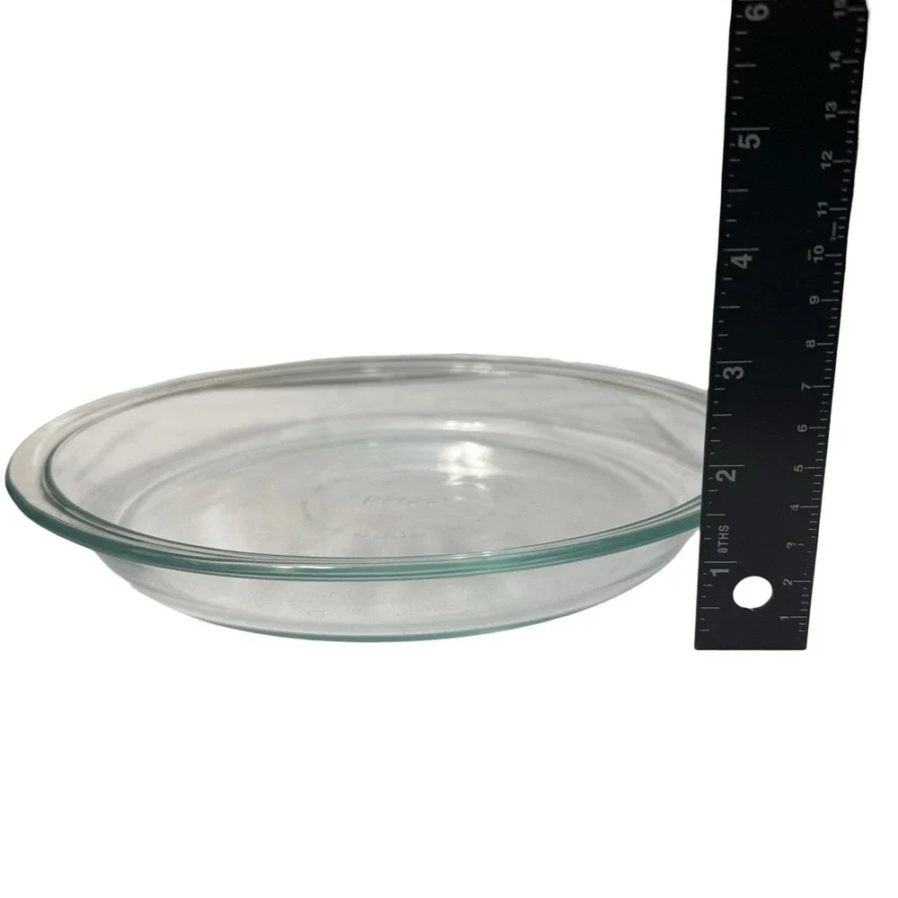 Vintage Pyrex 209 Clear Glass Pie Plate 9